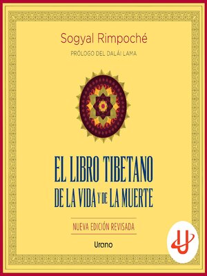 cover image of El libro tibetano de la vida y de la muerte